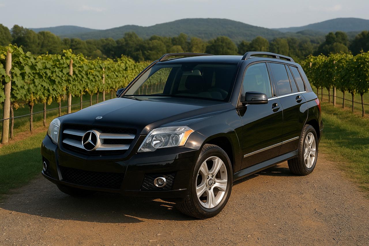 Mercedes GLK 350 Black SUV
